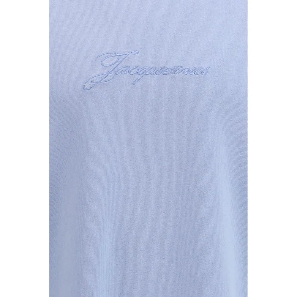 Jacquemus Blue Cotton T-Shirt