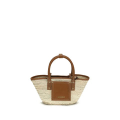 Jacquemus Brown Calf Leather Bos Taurus Handbag