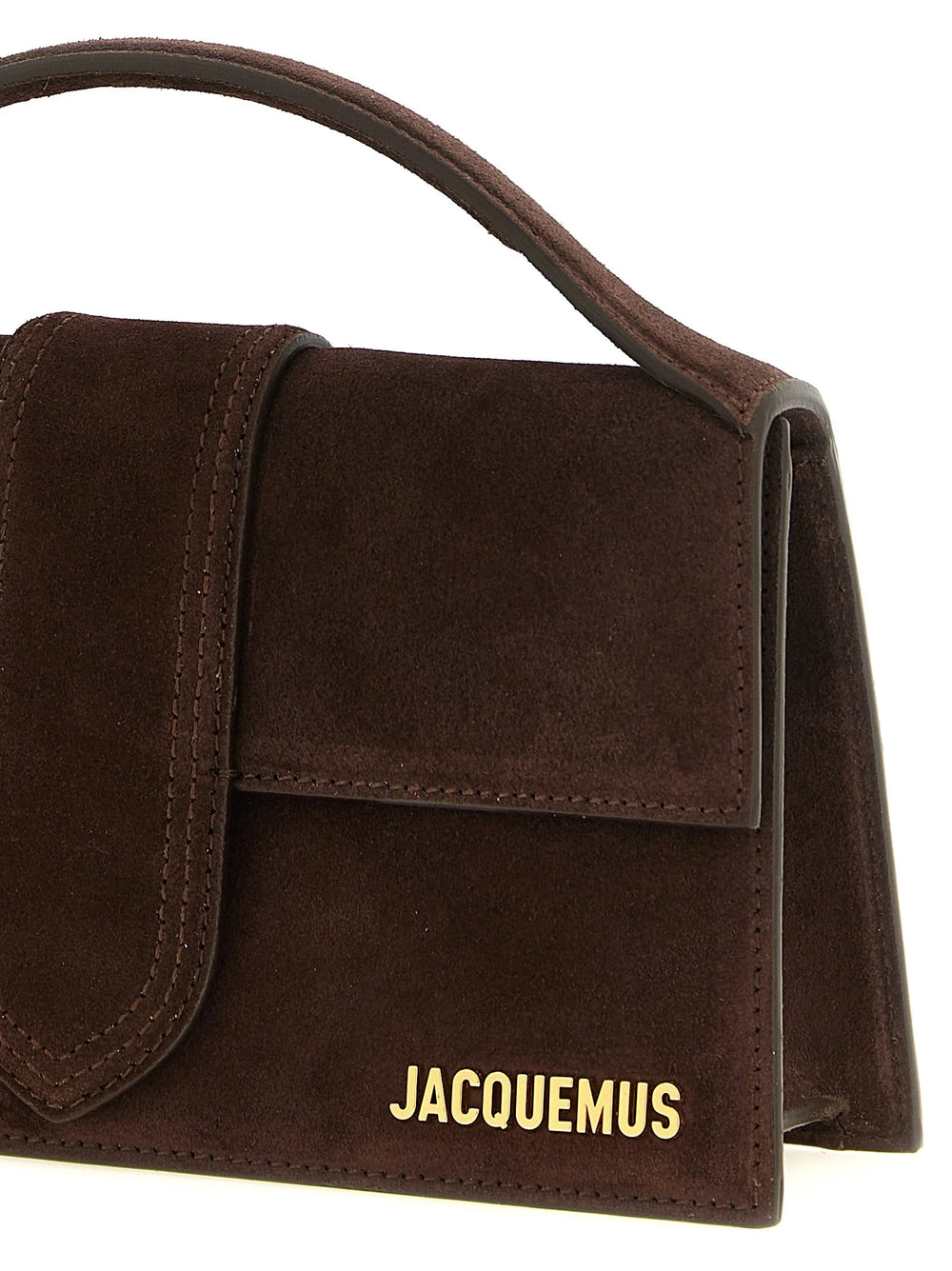 Jacquemus Brown Calfskin Handbag