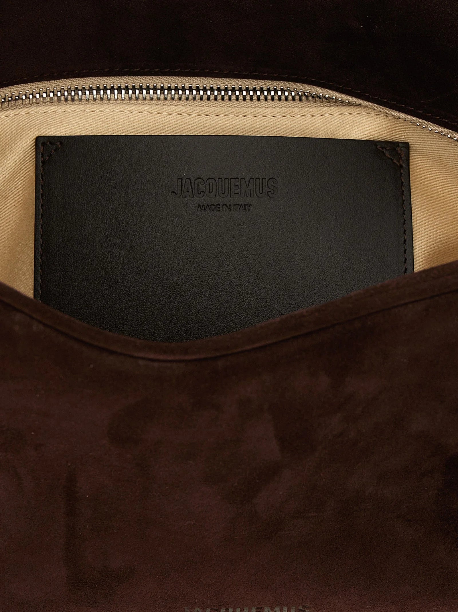 Jacquemus Brown Calfskin Shoulder Bag