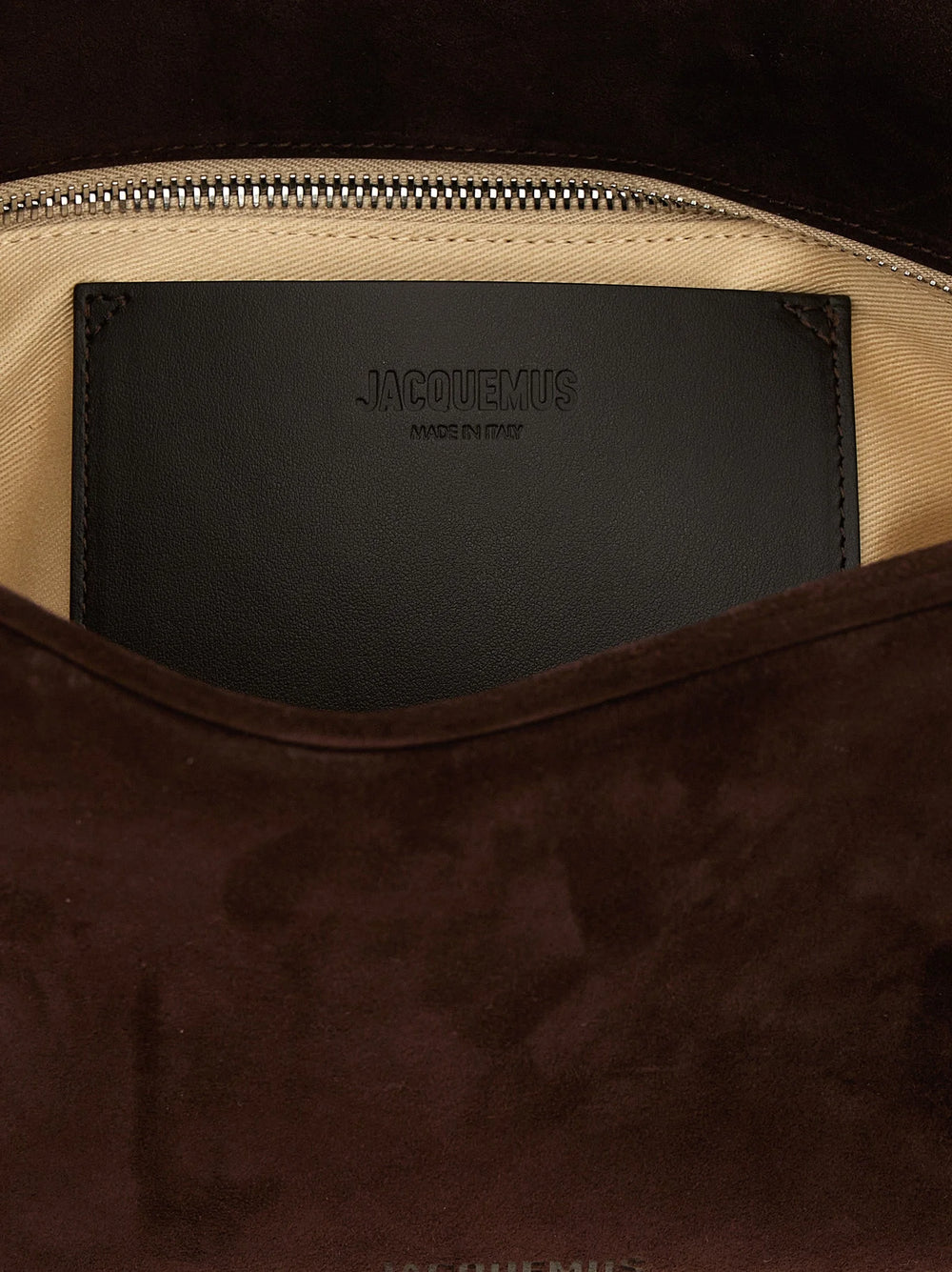 Jacquemus Brown Calfskin Shoulder Bag