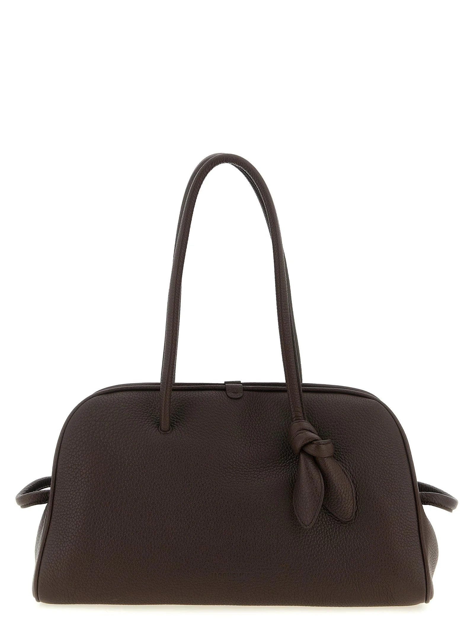 Jacquemus Brown Calfskin Shoulder Bag