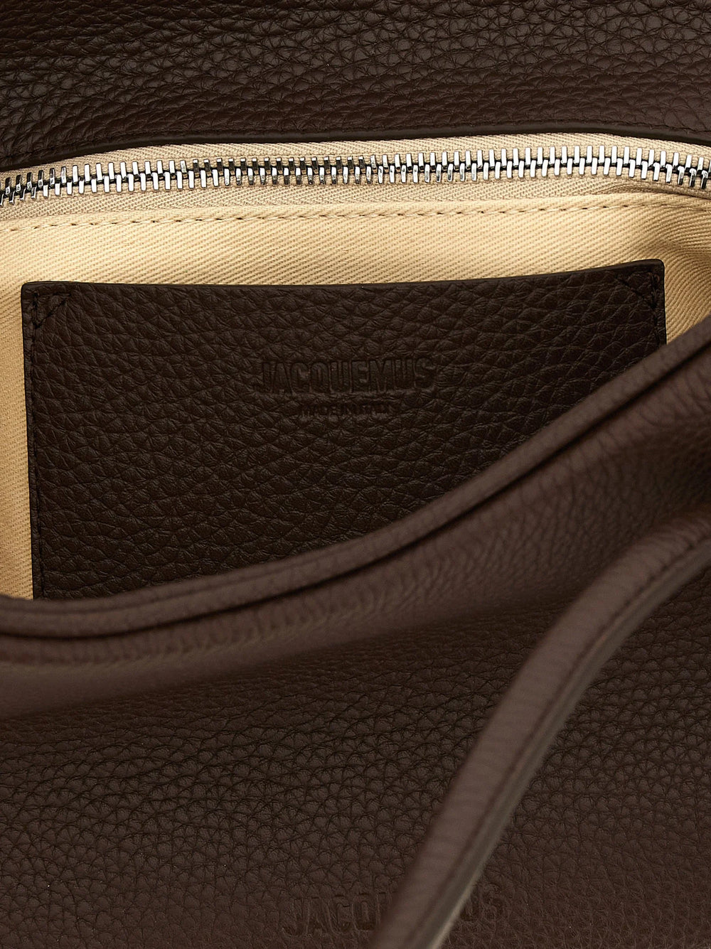Jacquemus Brown Calfskin Shoulder Bag