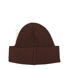 Jacquemus Brown Cotton Beanie - UNI