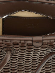 Jacquemus Brown Cotton Handbag