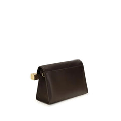 Jacquemus Brown Lamb Ovis Aries Aries Clutch Bag