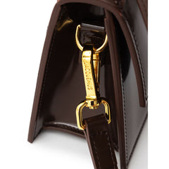 Jacquemus Brown Leather Le Grand Bambino Handbag - Shoulder Bags