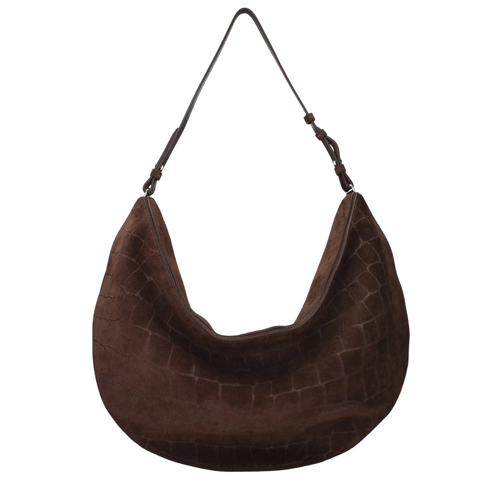 Jacquemus Brown Leather Shoulder Bag
