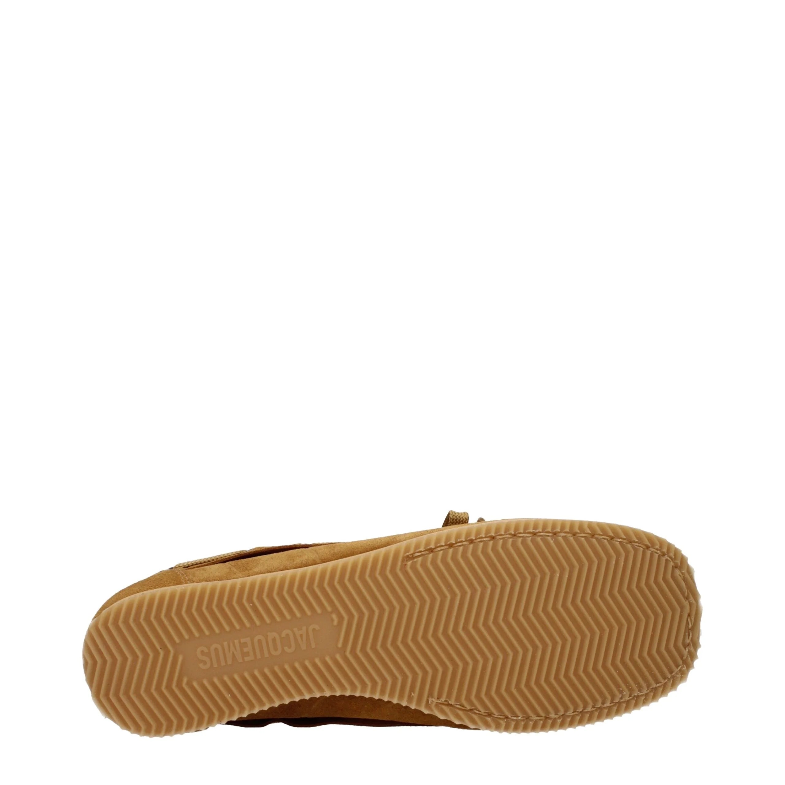 Jacquemus Brun läder slip-ons