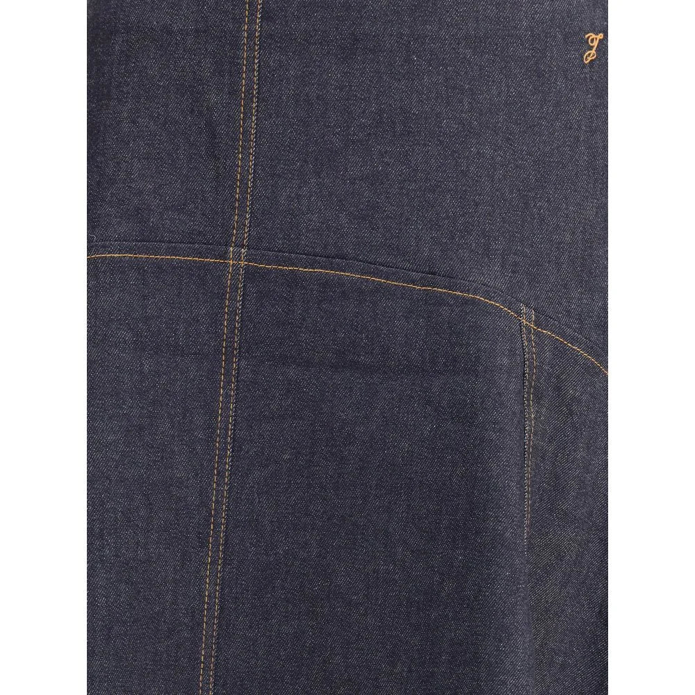 Jacquemus Denim midi Skirt - 27