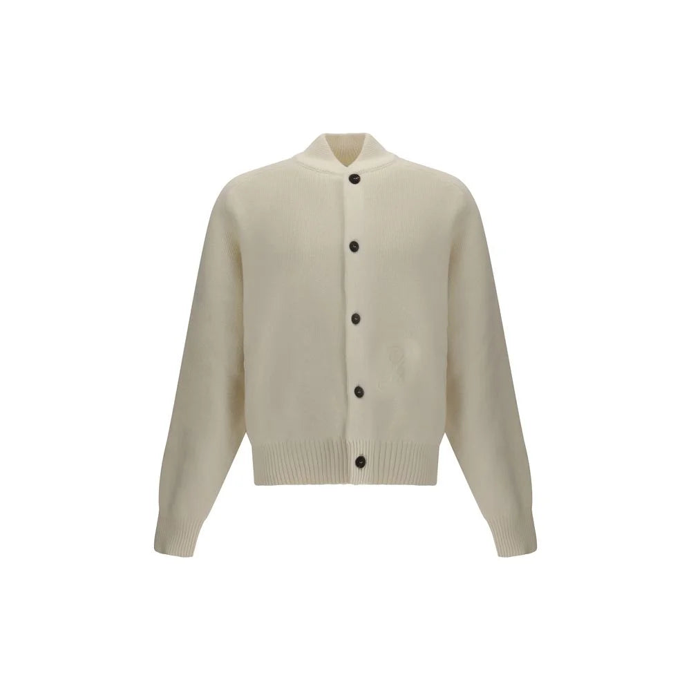 Jacquemus Embroidered Virgin Wool Cardigan - Cardigans