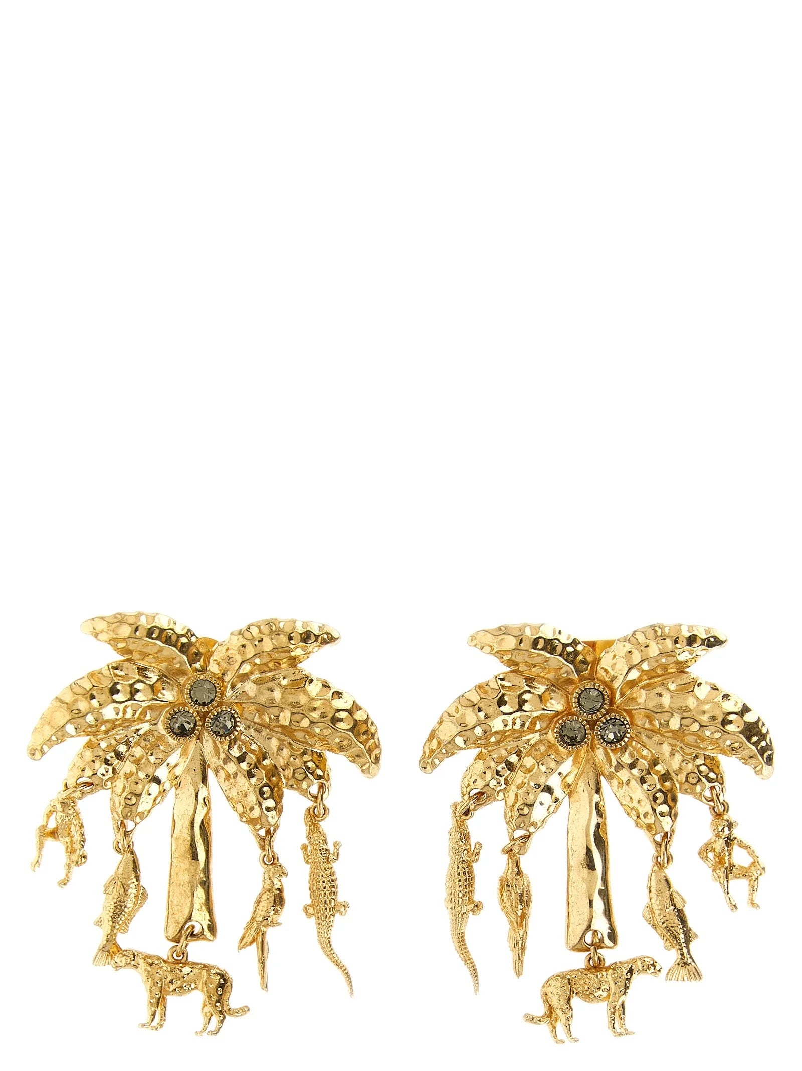 Jacquemus Gold Brass Earrings - One Size