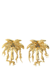Jacquemus Gold Brass Earrings - One Size