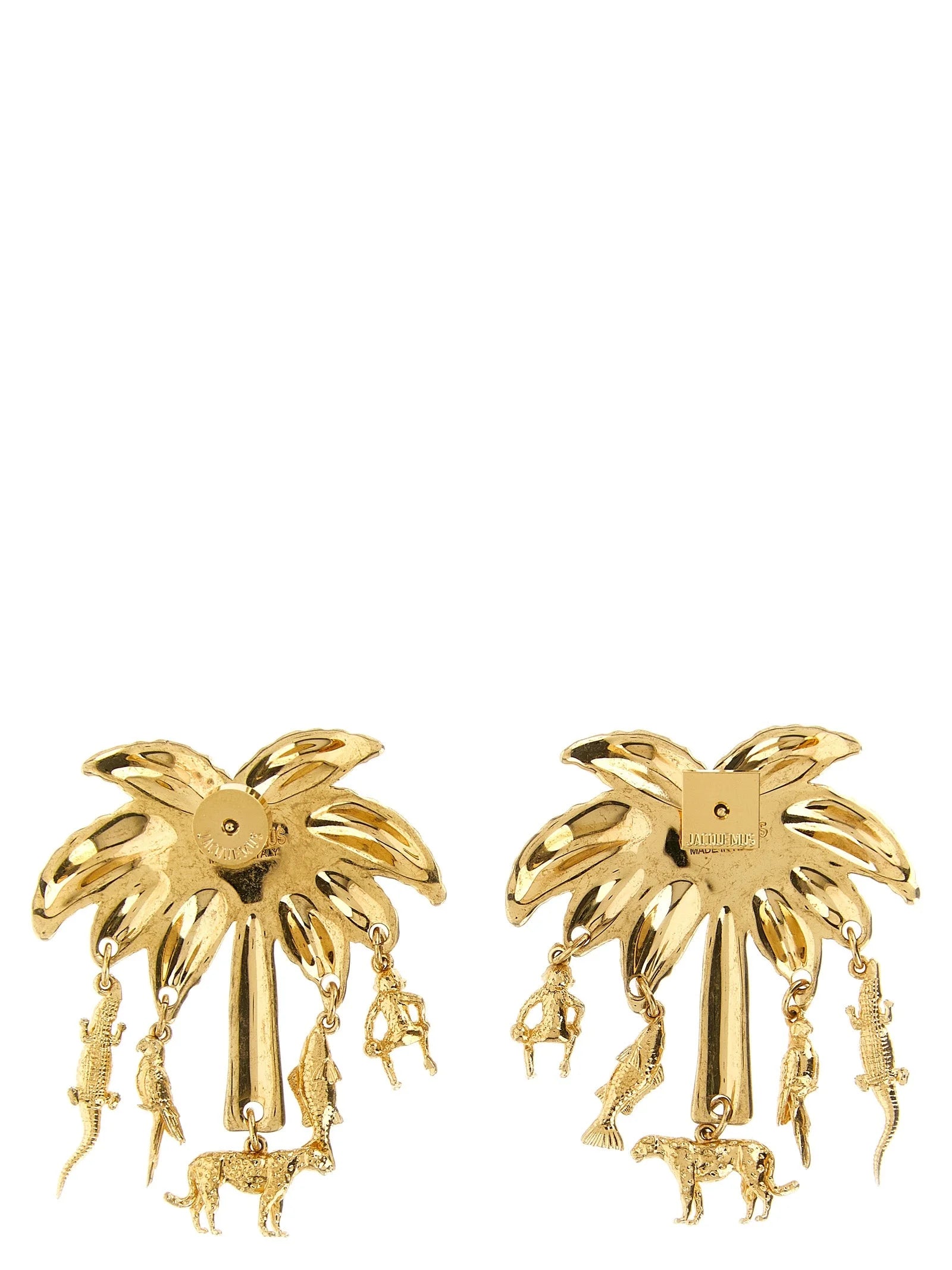 Jacquemus Gold Brass Earrings - One Size