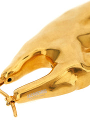 Jacquemus Gold Copper Earrings - One Size