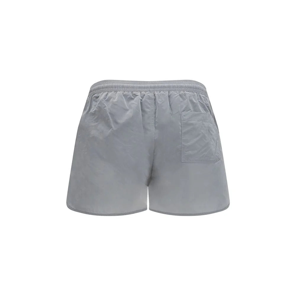Jacquemus Gray Polyamide Bermuda Shorts