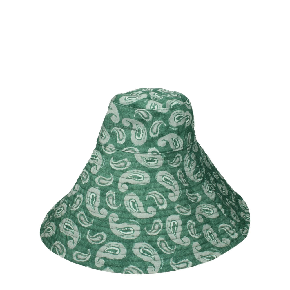 Jacquemus Green Cotton Sunhats - Sun Hats