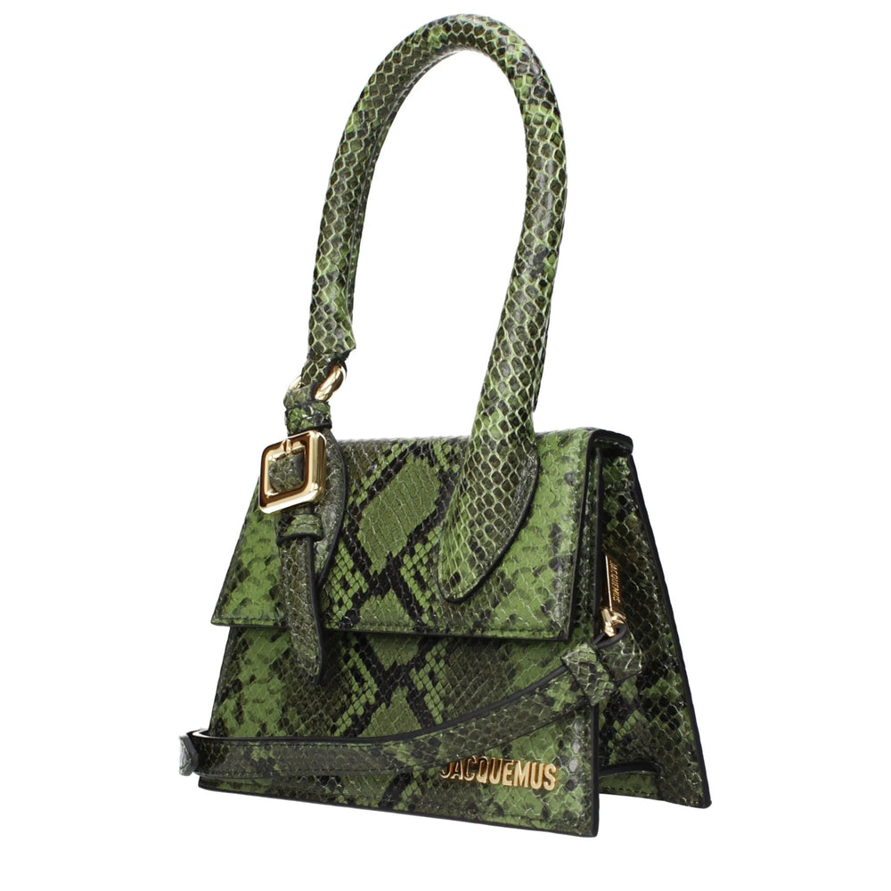 Jacquemus Green Leather Handbag