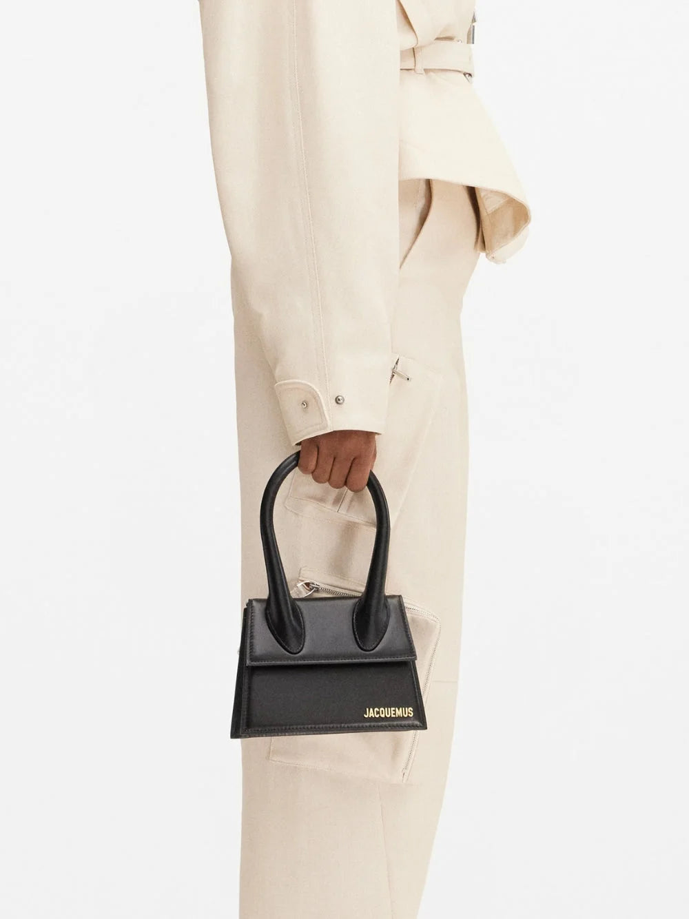 Jacquemus Le Chiquito Moyen Black Bag - Shoulder Bags
