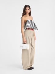 Jacquemus Le Grand Bambino White Bag - Shoulder Bags