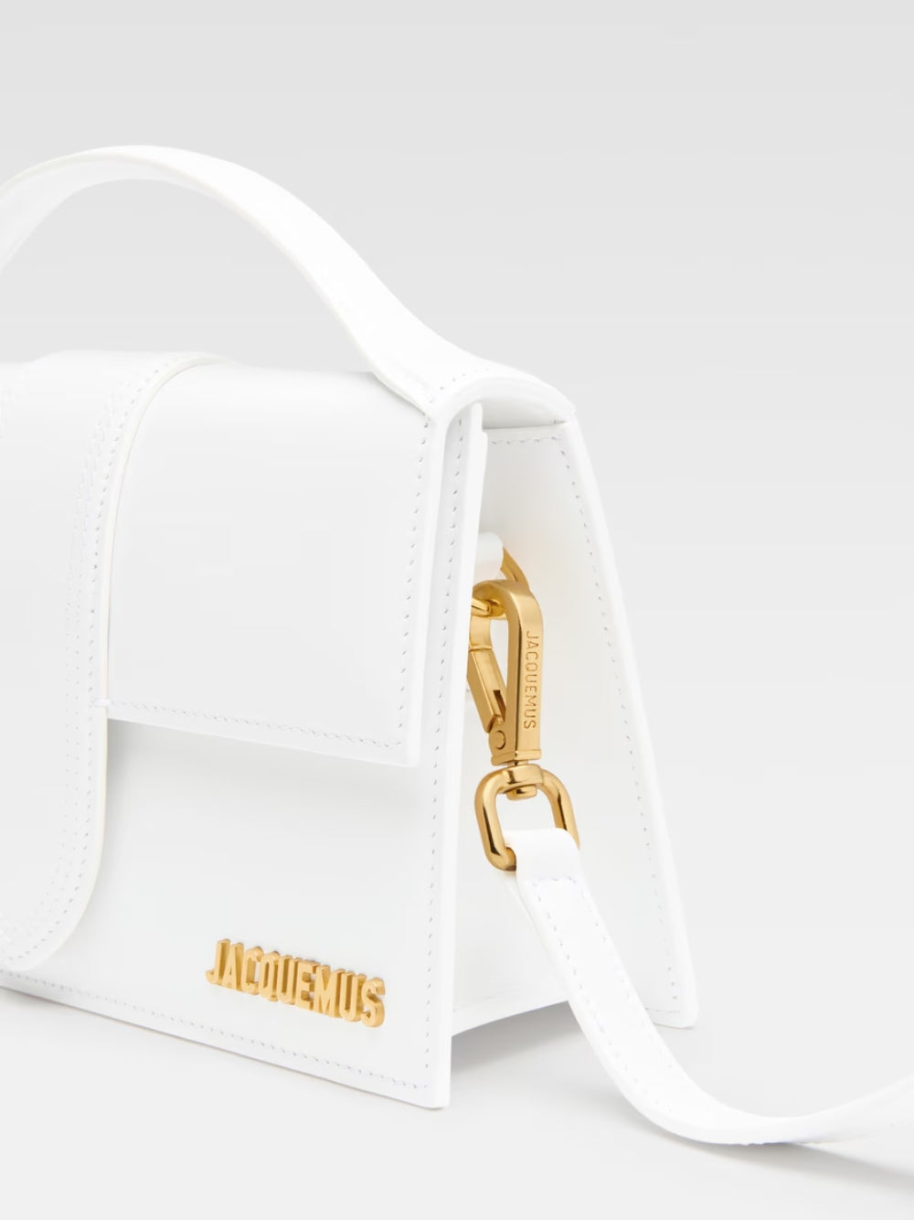 Jacquemus Le Grand Bambino White Bag - Shoulder Bags