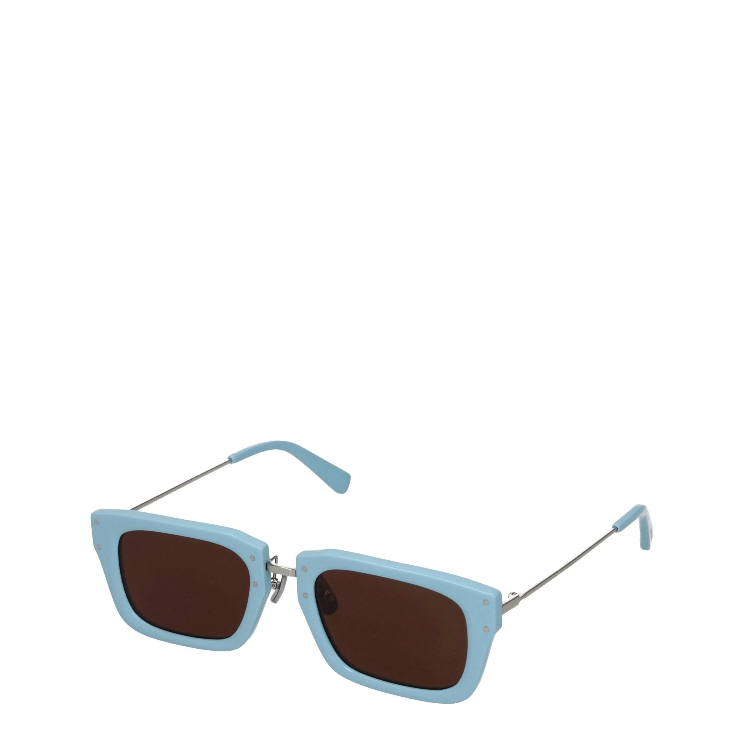 Jacquemus Ljusblå Acetatsolglasögon