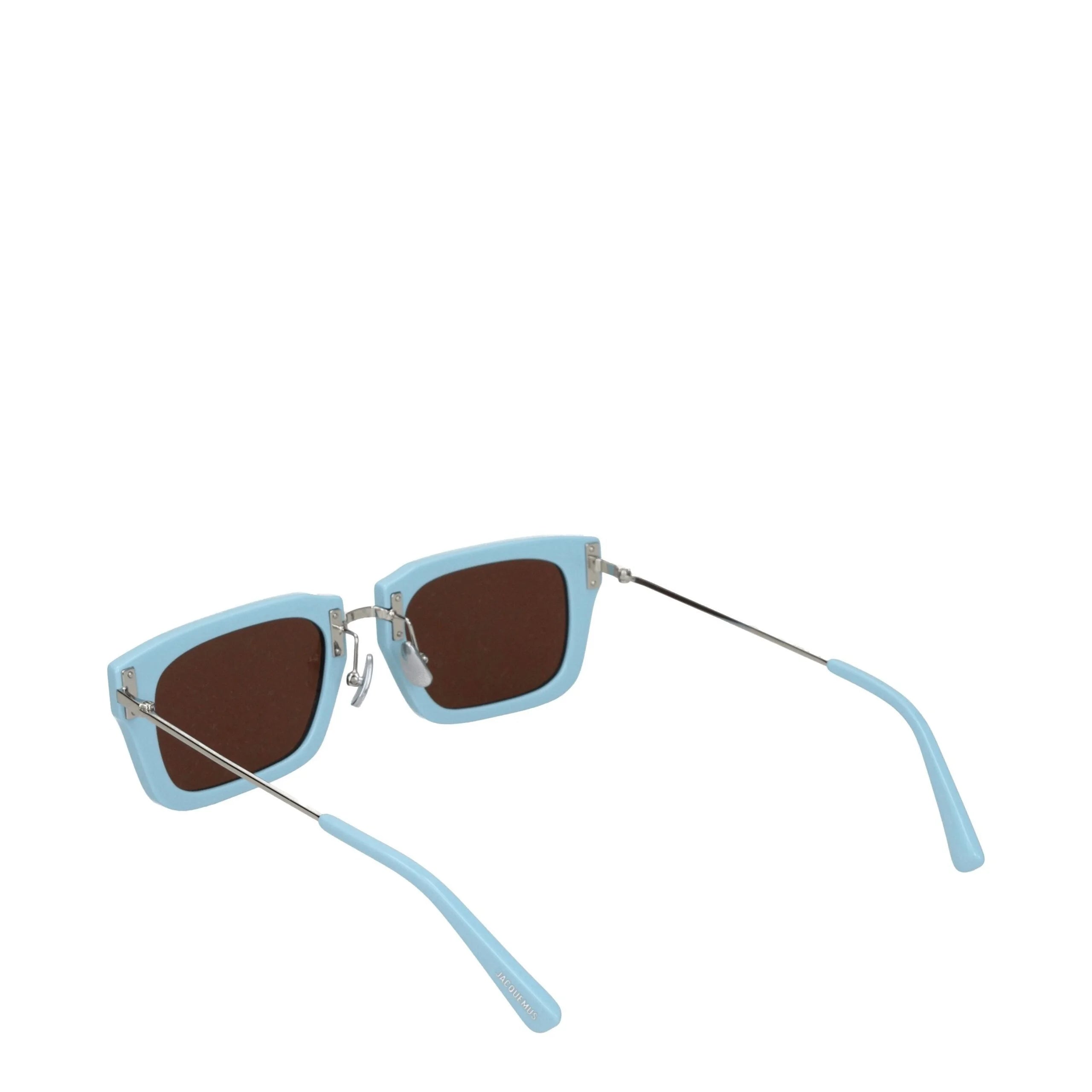 Jacquemus solglasögon i ljusblått acetat
