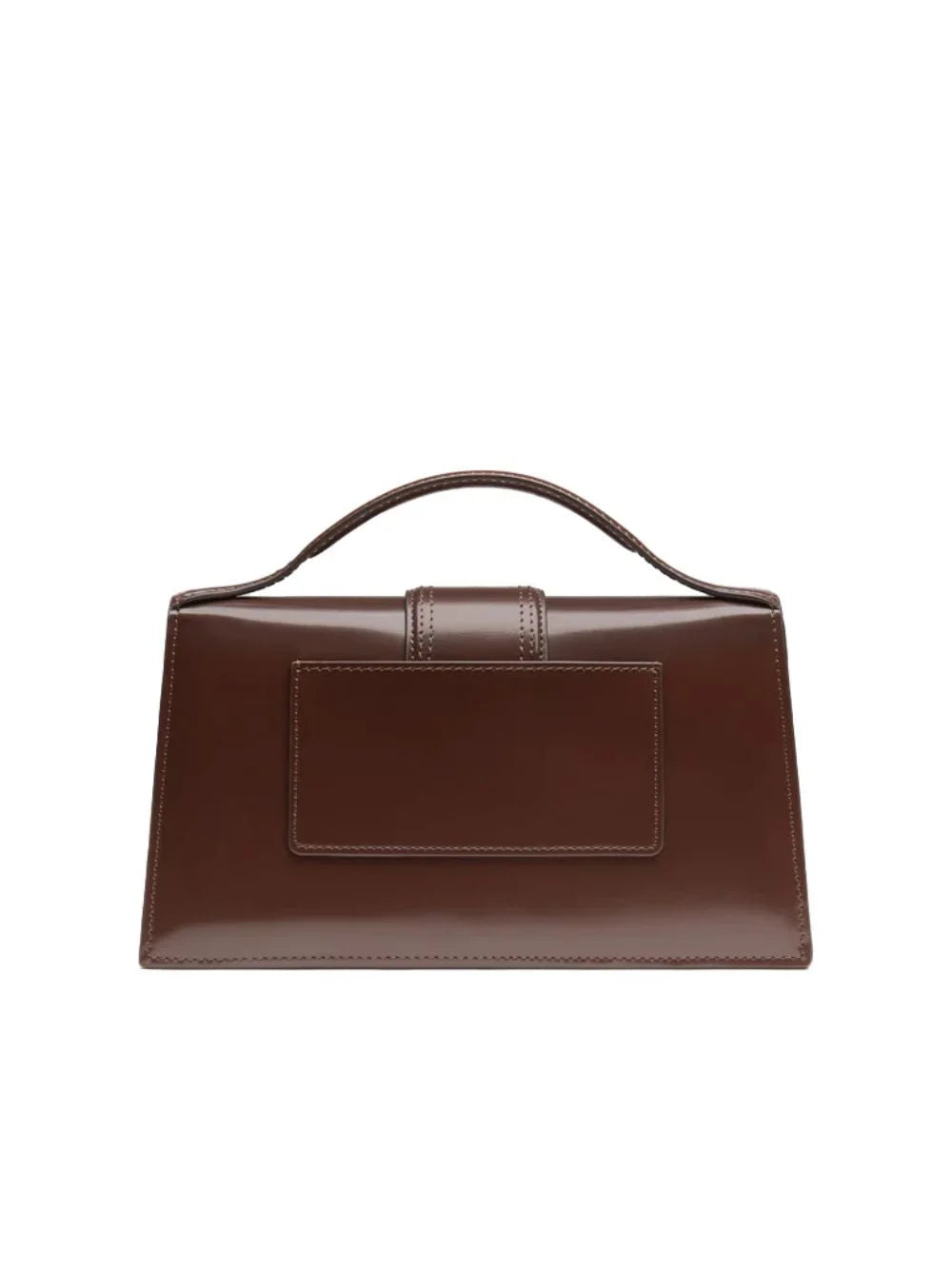 Jacquemus Midnight brown Leather Le Grand Bambino Handbag