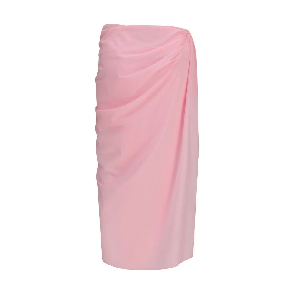 Jacquemus Multicolor Polyester Midi Skirt