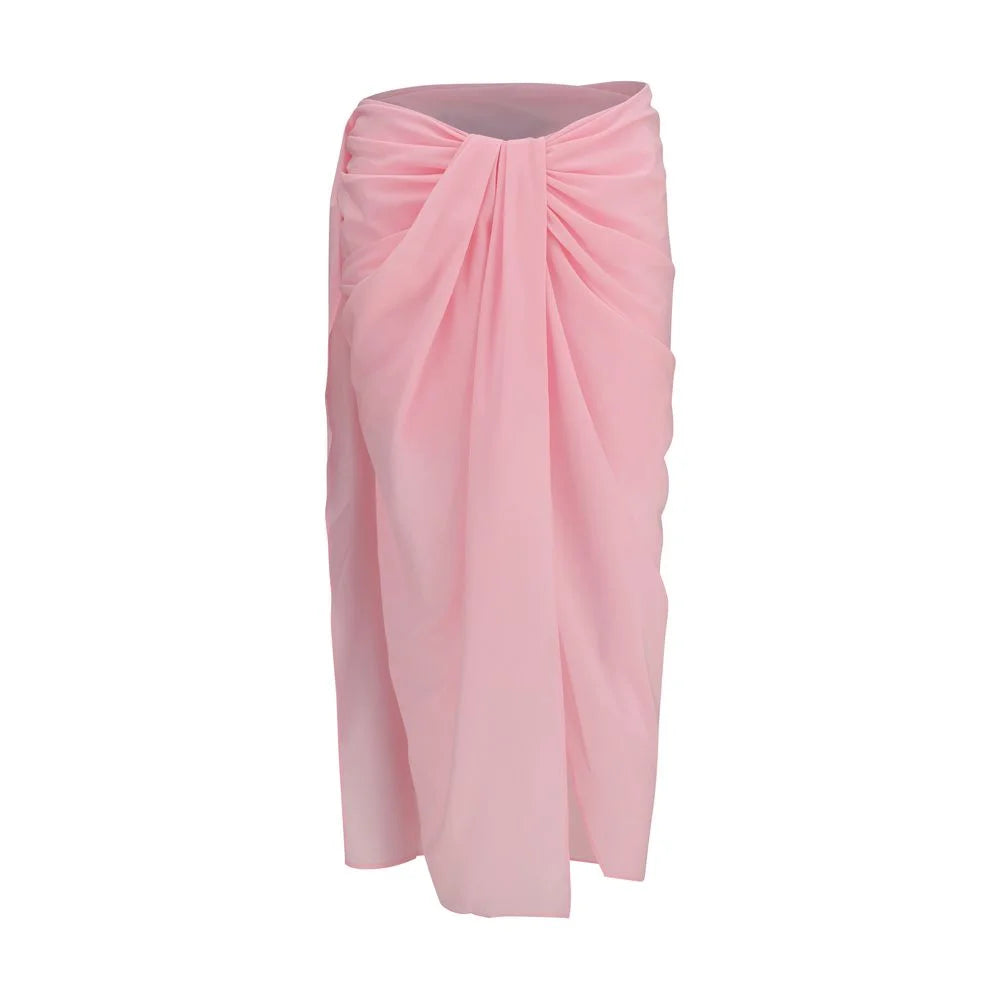 Jacquemus Multicolor Polyester Midi Skirt