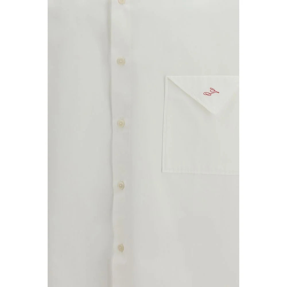 Jacquemus White Cotton Dress Shirt - IT48 | M