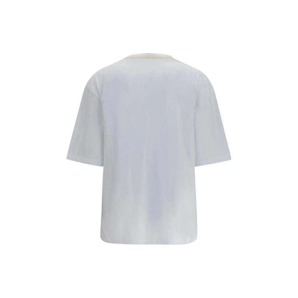 Jacquemus White Cotton T-Shirt