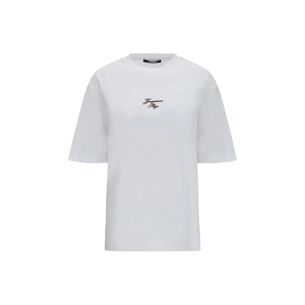 Jacquemus White Cotton T-Shirt