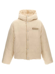 Jacquemus White Polyamide Full-Length Jacket - IT46 | S