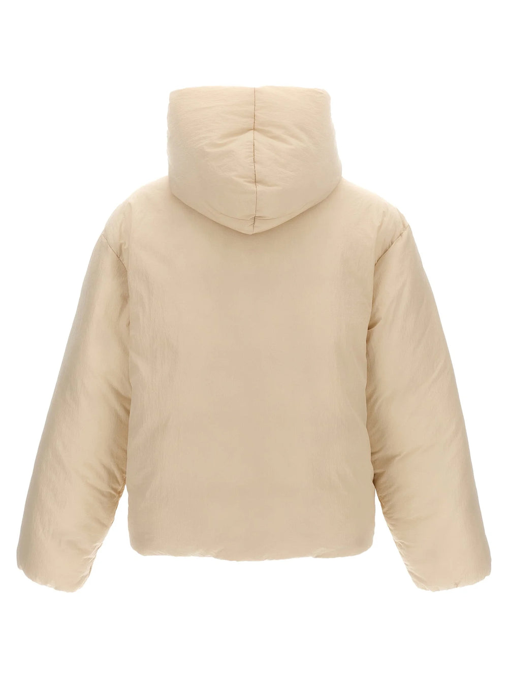 Jacquemus White Polyamide Full-Length Jacket - IT46 | S