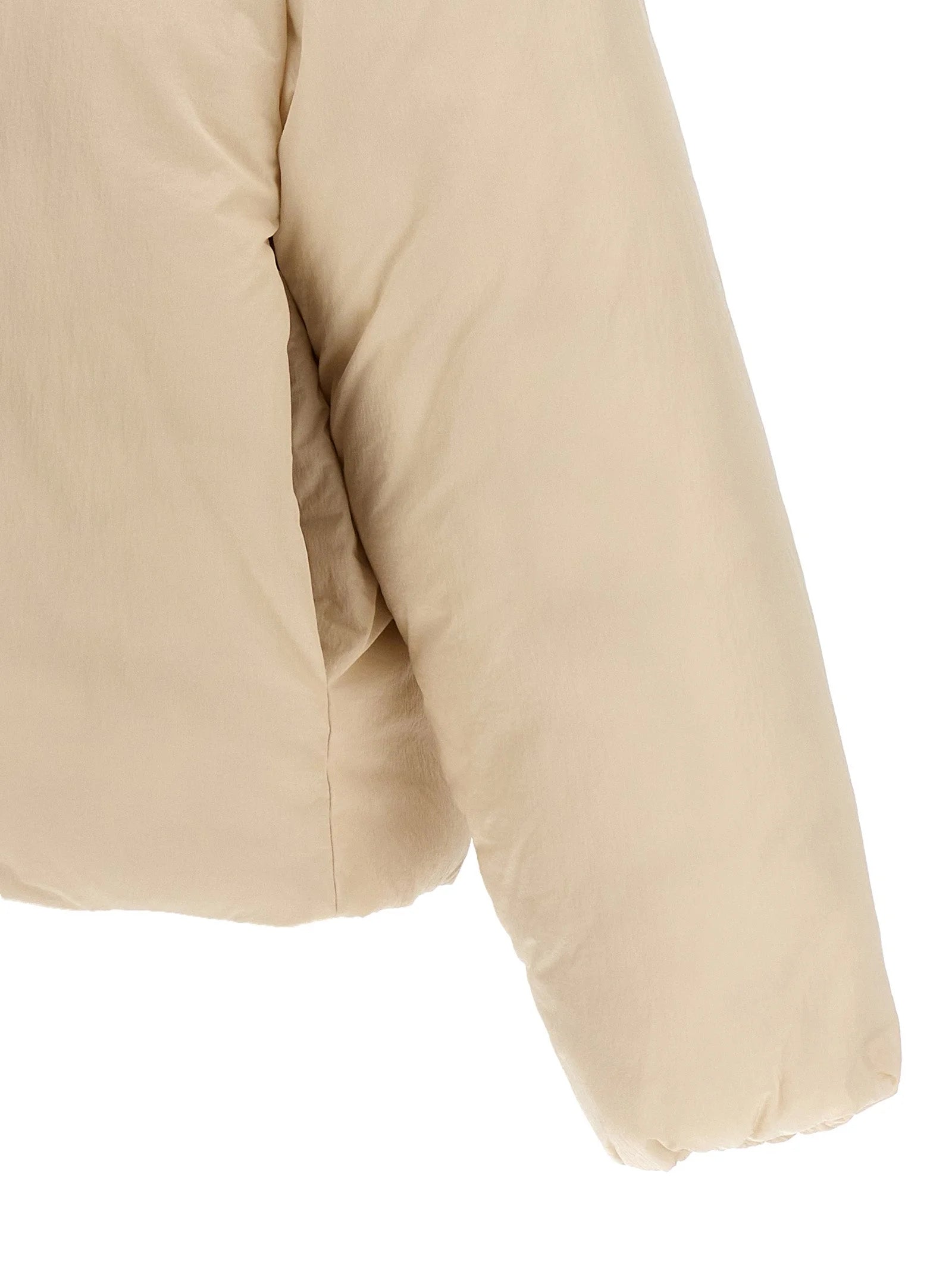 Jacquemus White Polyamide Full-Length Jacket - IT46 | S