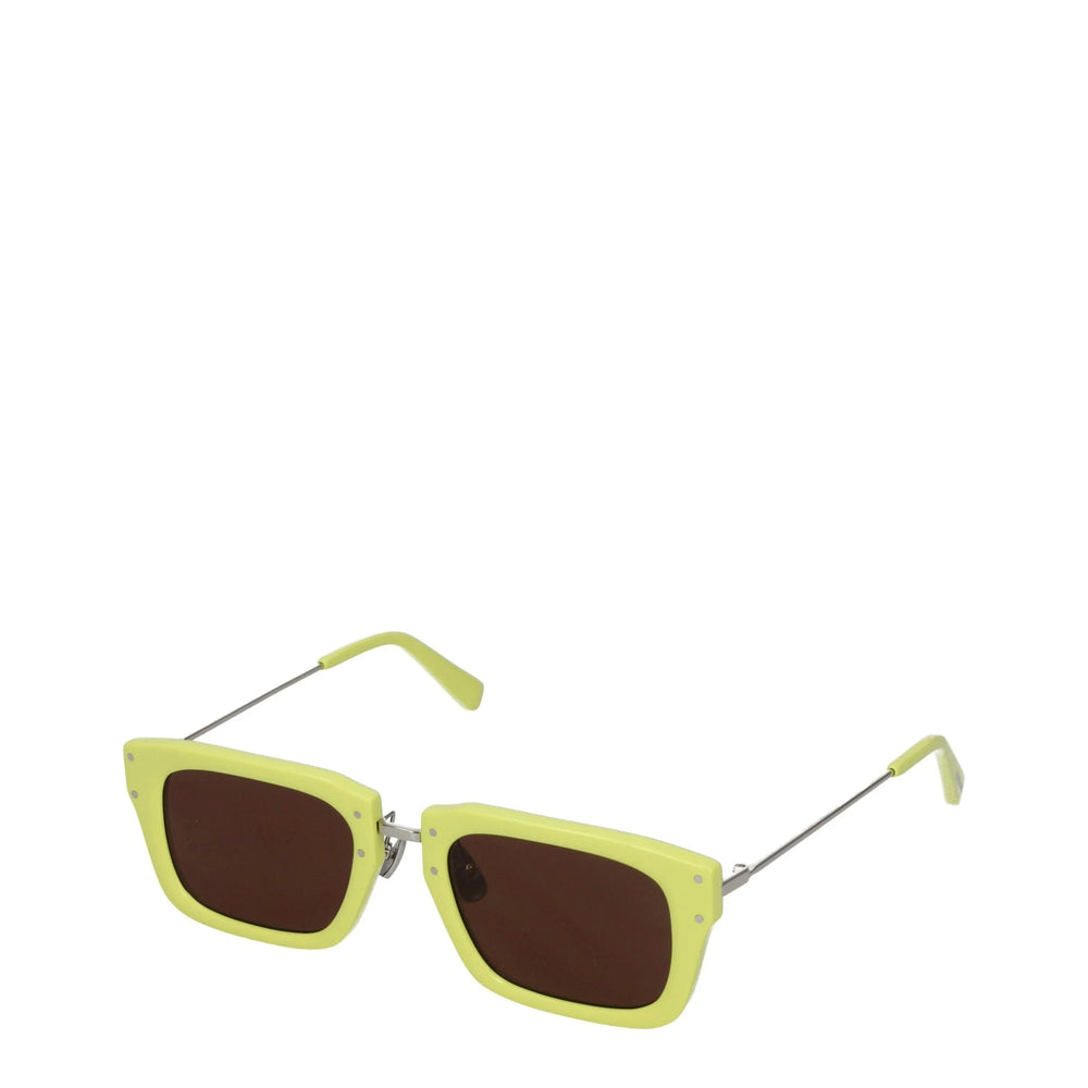 Jacquemus Yellow Acetate Sunglasses - Sunglasses