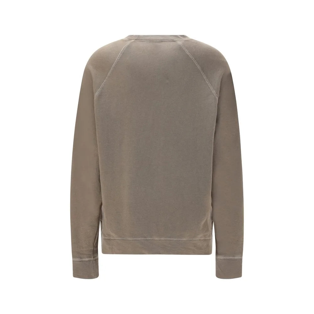 James Perse Beige Cotton Sweatshirt - 0/XS