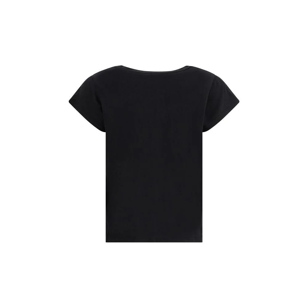 James Perse Black Cotton T-Shirt