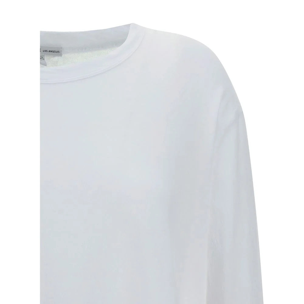 James Perse White Cotton Sweatshirt - 1