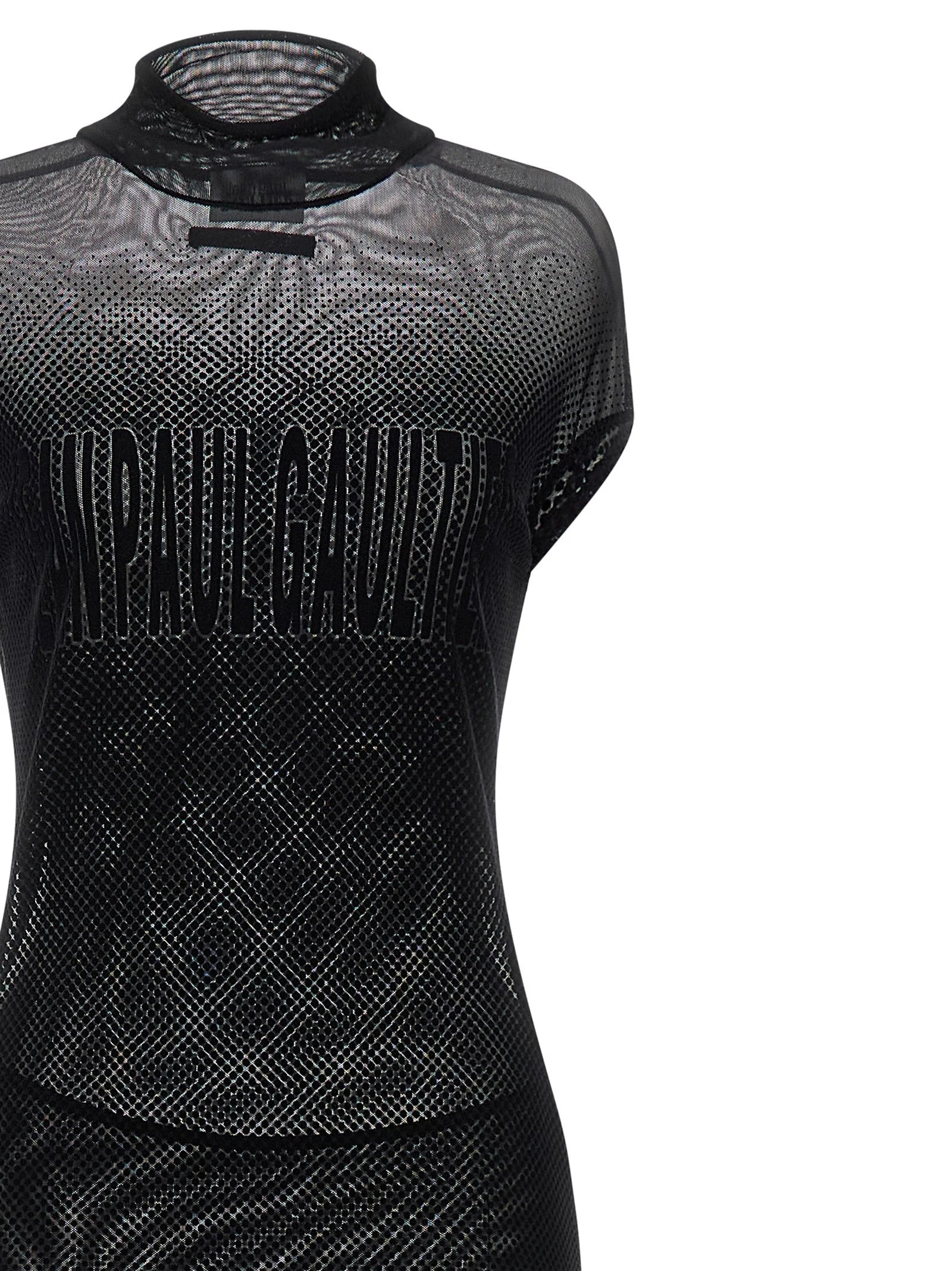 Jean Paul Gaultier Black Polyamide Long Dress