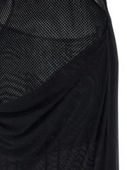 Jean Paul Gaultier Black Polyamide Long Dress
