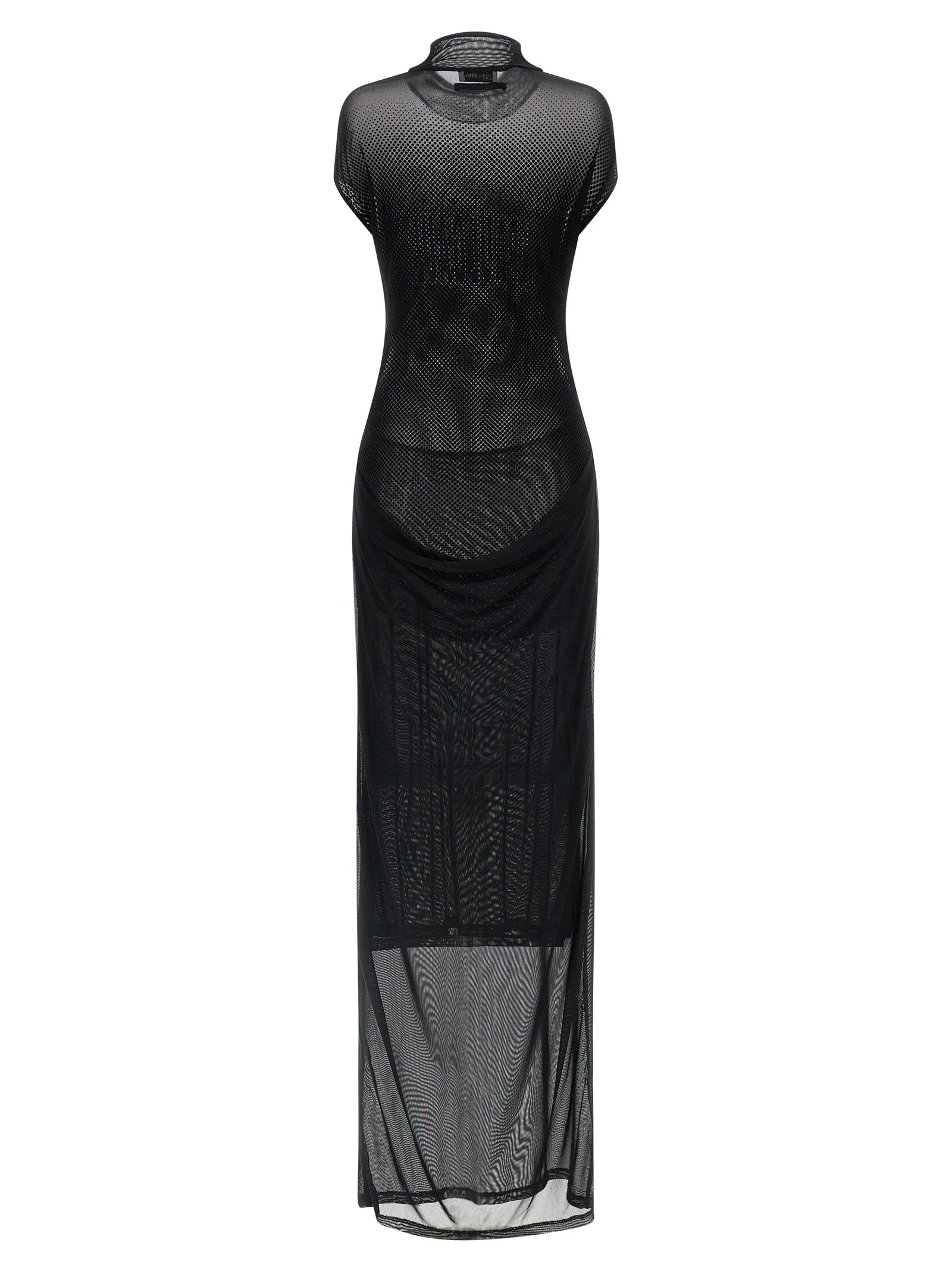 Jean Paul Gaultier Black Polyamide Long Dress