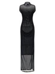 Jean Paul Gaultier Black Polyamide Long Dress