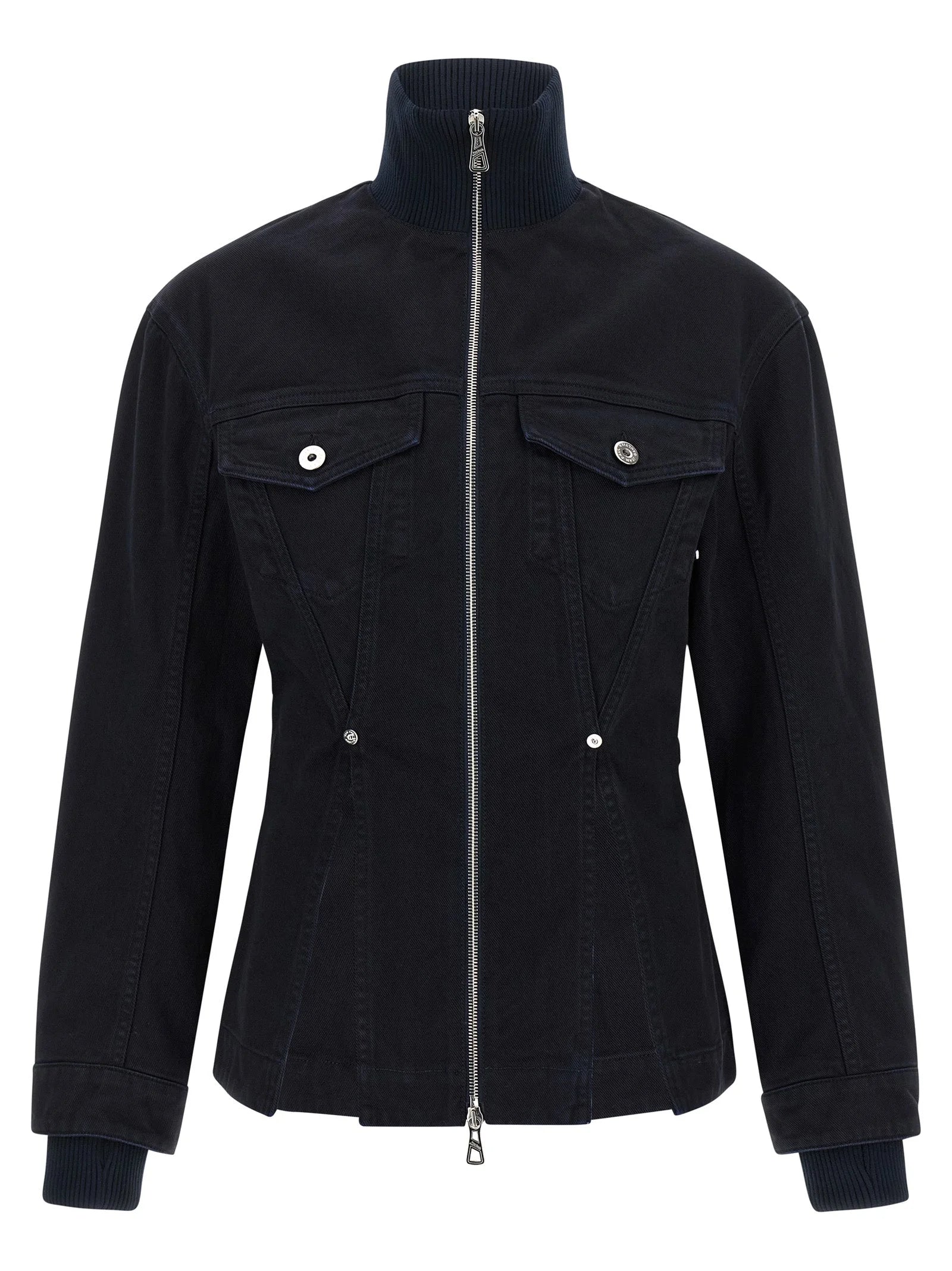 Jean Paul Gaultier Blue Cotton Denim Jacket