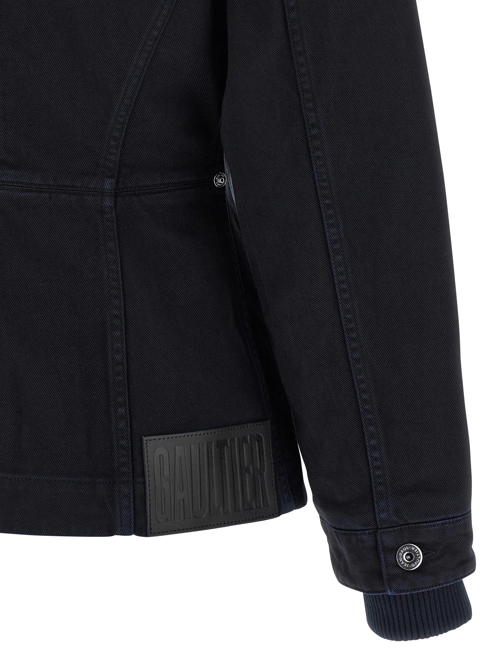 Jean Paul Gaultier Blue Cotton Denim Jacket