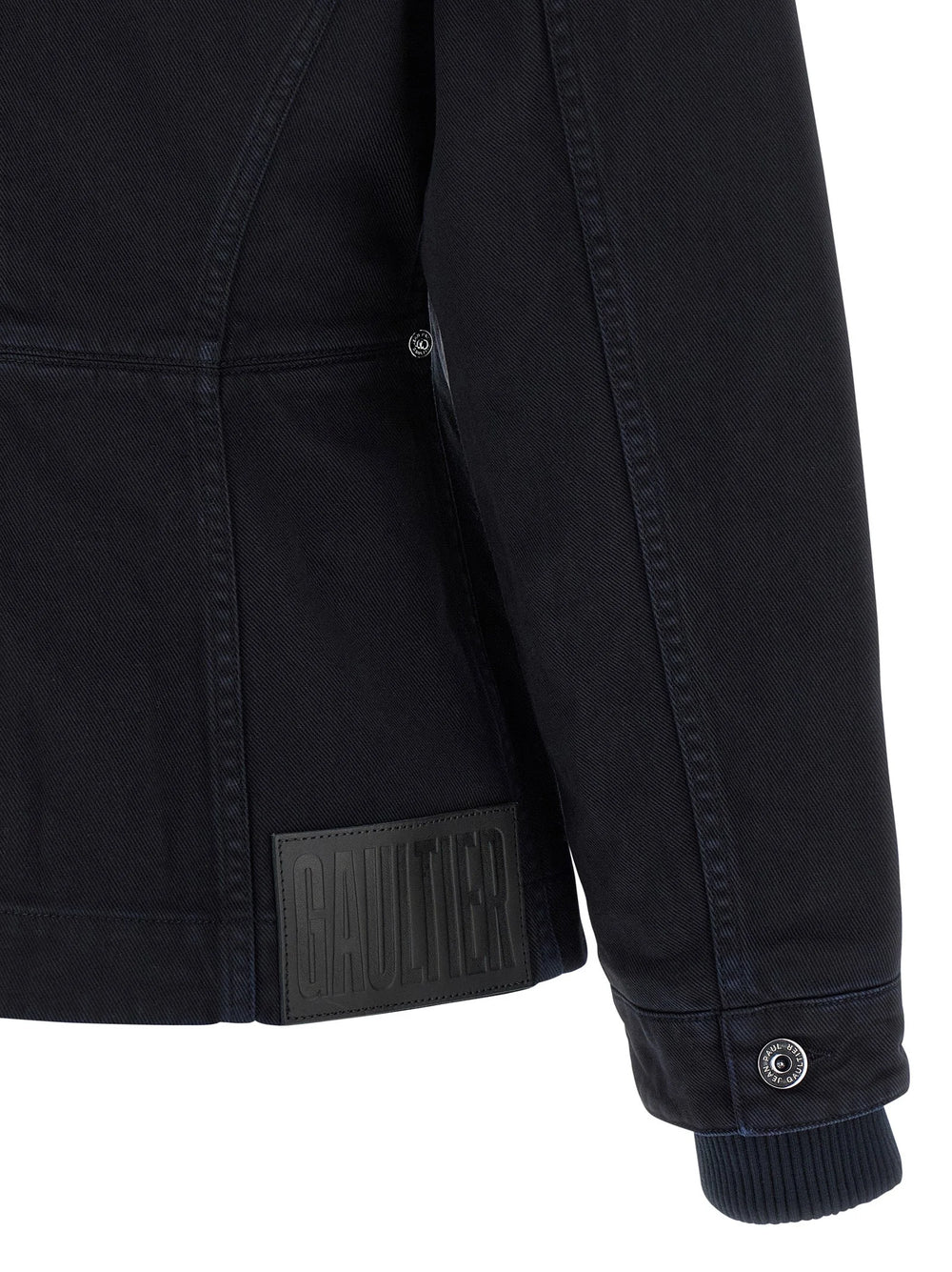 Jean Paul Gaultier Blue Cotton Denim Jacket