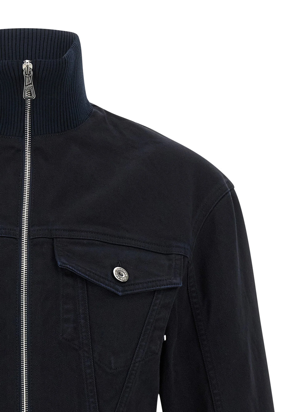 Jean Paul Gaultier Blue Cotton Denim Jacket
