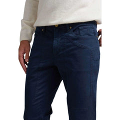 Jeckerson Blue Cotton Skinny Pants - W30