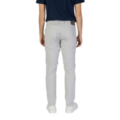Jeckerson Gray Cotton Skinny Pant
